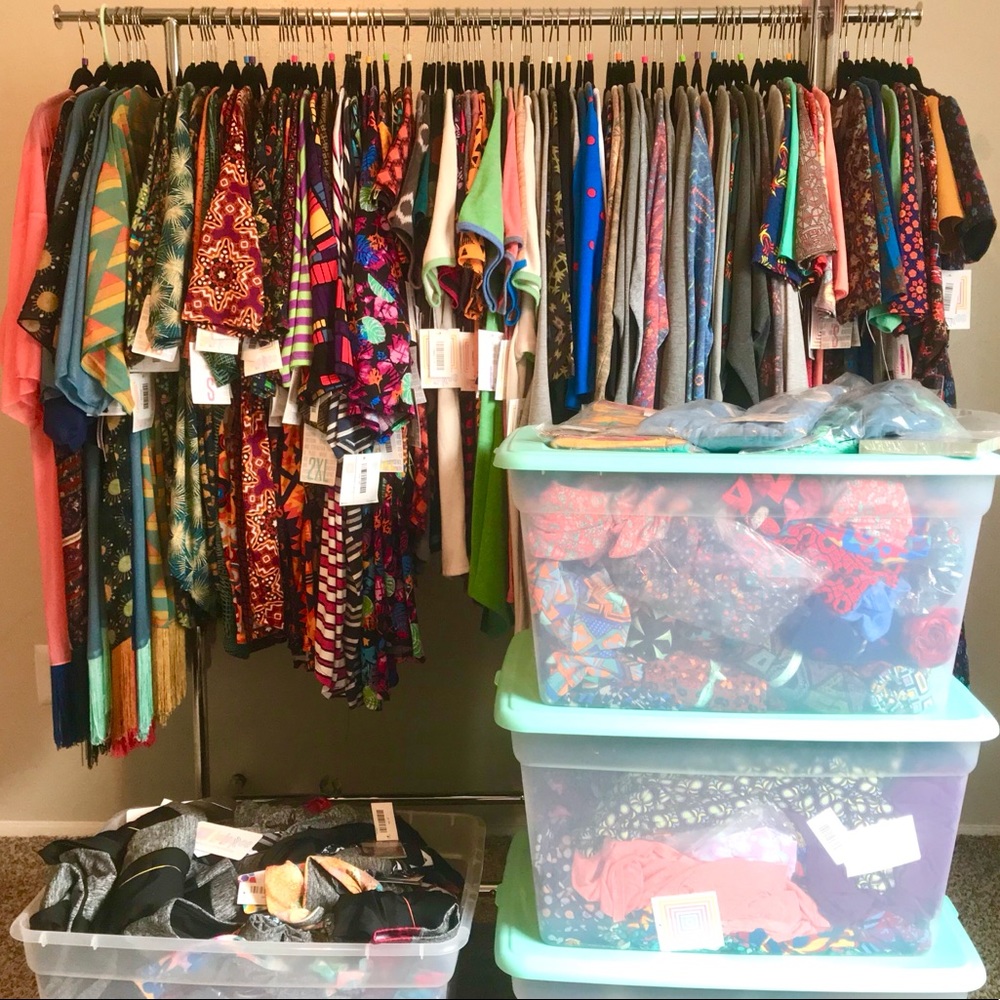 138 pc LulaRoe Lot Julia Leggings Shirts Pants